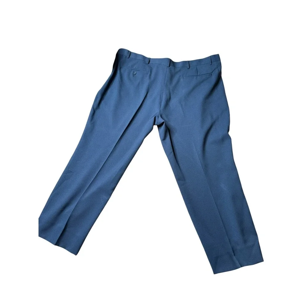 Haband's‎ Fit-Forever Dress Pants Office Career Classic Blue Size 46 M